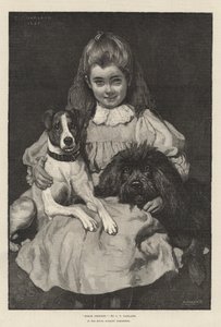 Boezemvrienden in de tentoonstelling van de Koninklijke Academie door Charles Trevor Garland